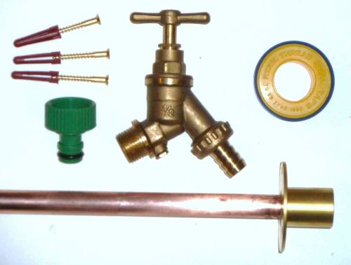 Outside Tap Check Valve Diagram Outside Tap Kit With Through Wall Pipe