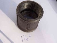 1-1/4" BSP Black Malleable Iron Socket