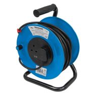 25m Extension Lead Cable Reel (2 x 13A Sockets)