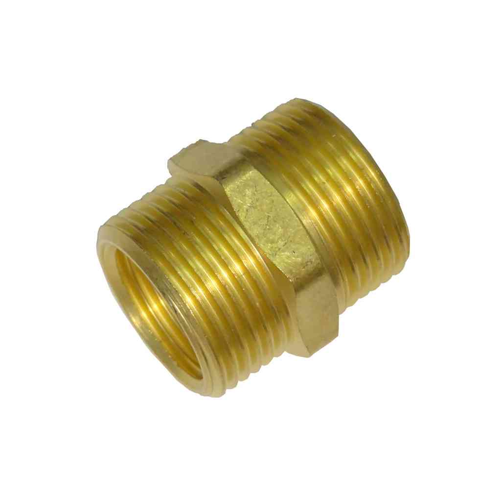 5 8 X 1 2 X 3 4 Outside Tap Connector Garden Hose Fitting Adaptor Stevenson Plumbing Electrical Supplies
