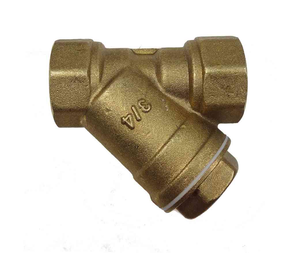 3/4 Inch BSP Brass In-Line Y Strainer / Filter | Stevenson Plumbing
