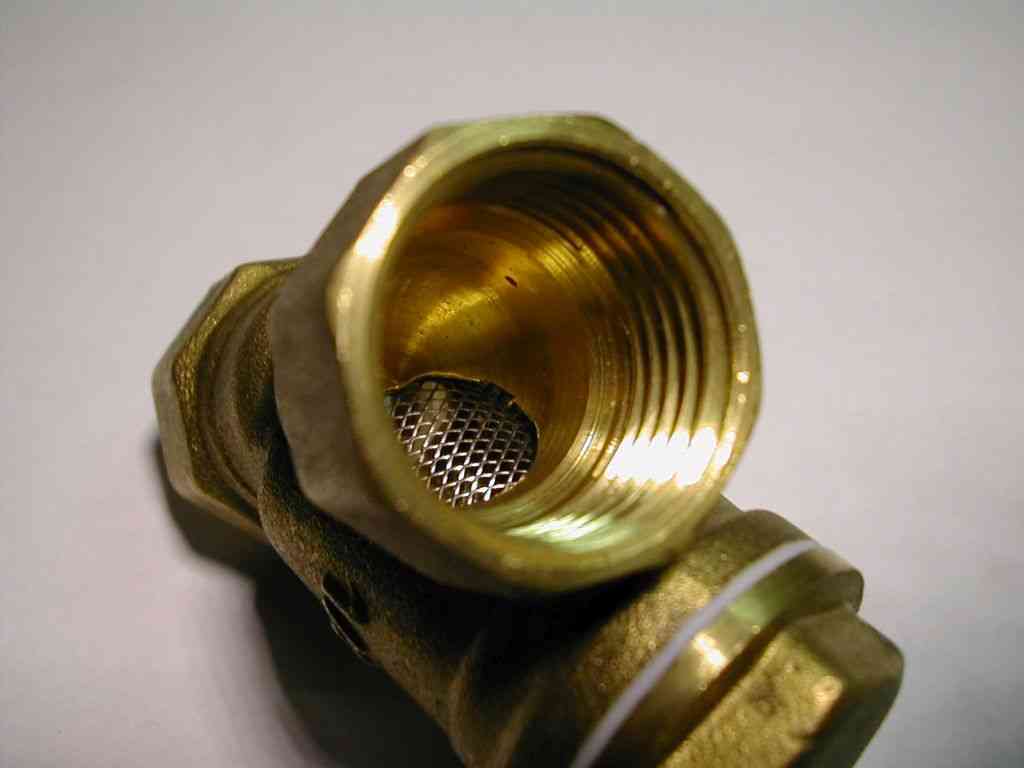 1/2 BSP Brass In-Line Y Strainer / Filter, Female x Female